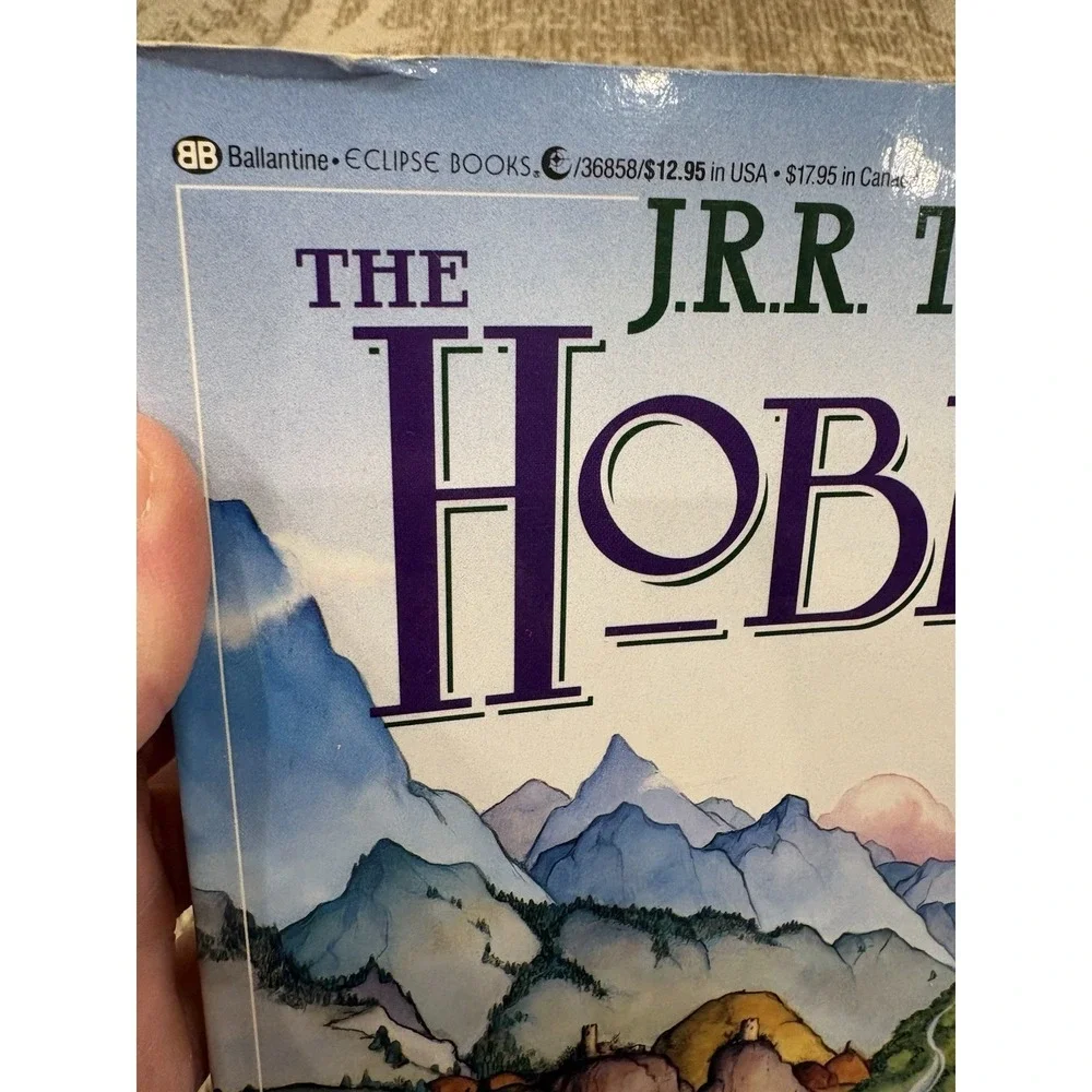 J.R.R. Tolkien The Hobbit Graphic Novel 1990 Eclipse Books